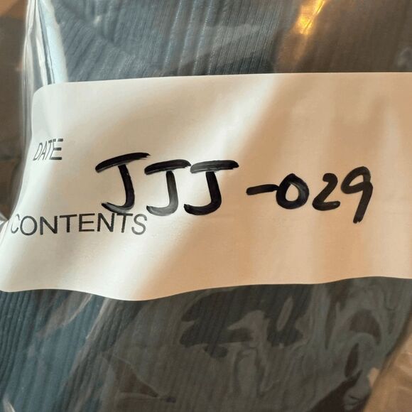 Free People Women's Kiss Kiss Mesh Ruffle Ribbed Long Sleeve Top Green Size XXS - Picture 10 of 10